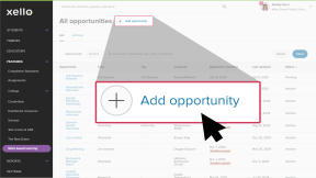 Add Opportunity highlighted on All Opportunities